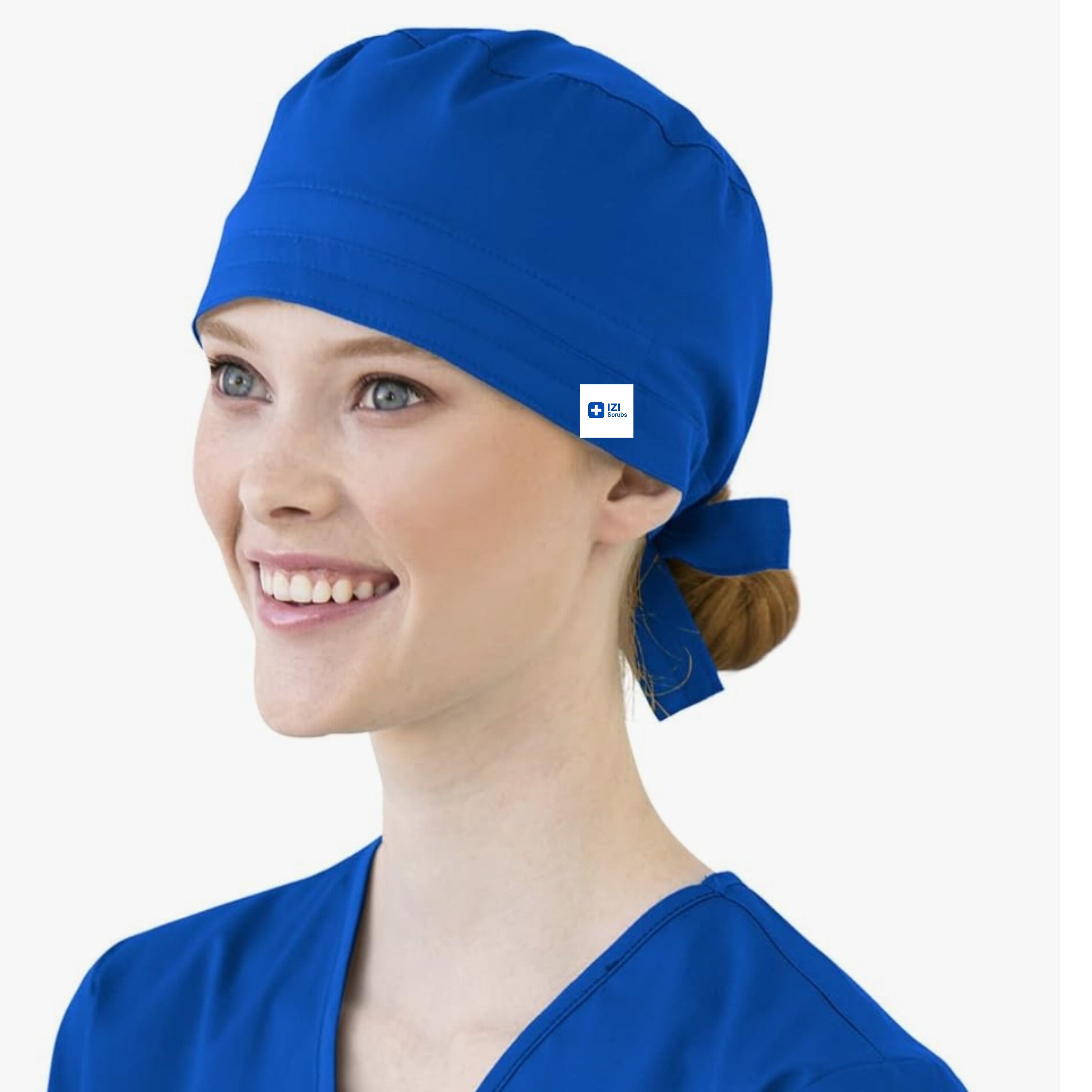 Scrub Cap, Cotton Surgeon Caps Work Hats, Nursing Caps, Non-Slip Nurse Hair Cap, Breathable Nurse Scrub Cap for Men & Women ( waterproof)