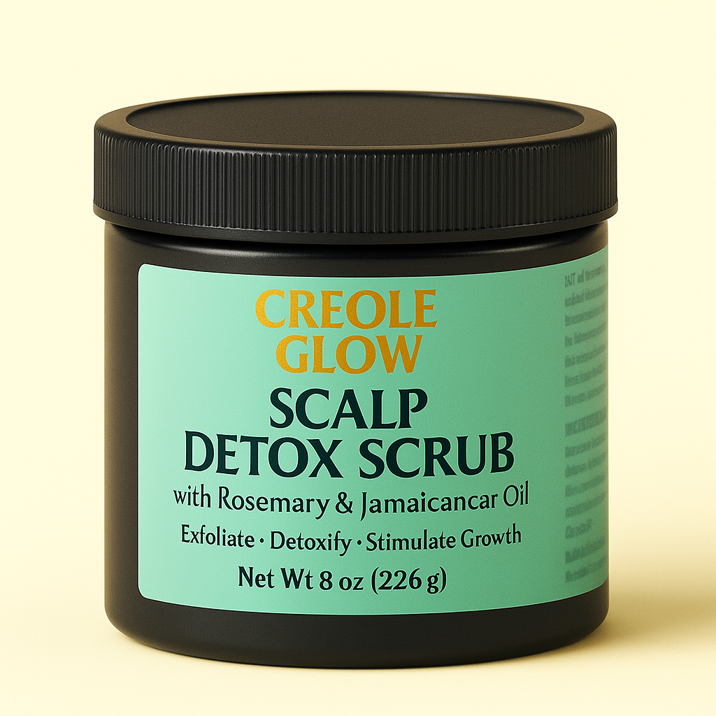 Creole Glow  Scalp Scrub – Goumaj Po Tèt