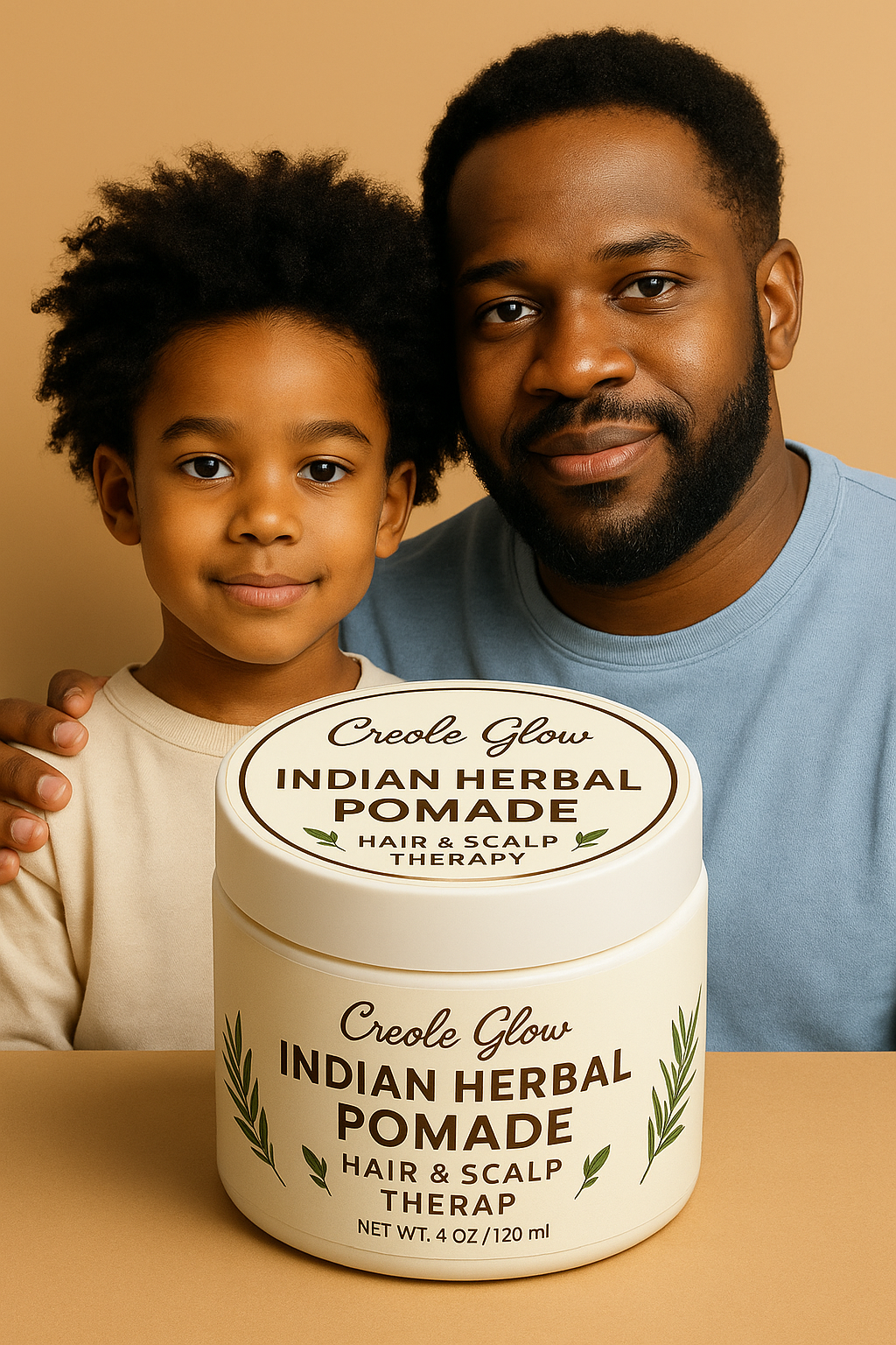 Creole Glow Indian Herbal Hair & Scalp Conditioner – 4 oz